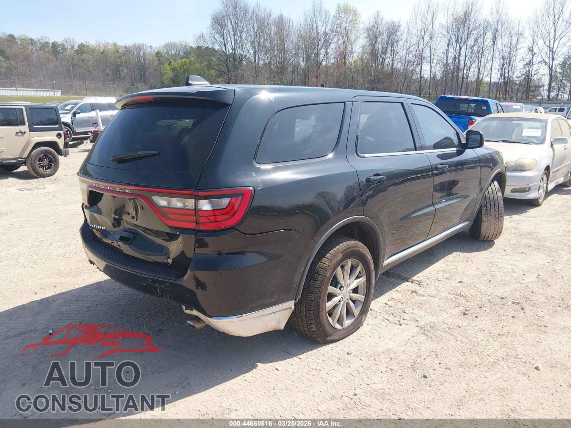 DODGE DURANGO 2017 - 1C4RDJFG8HC681640