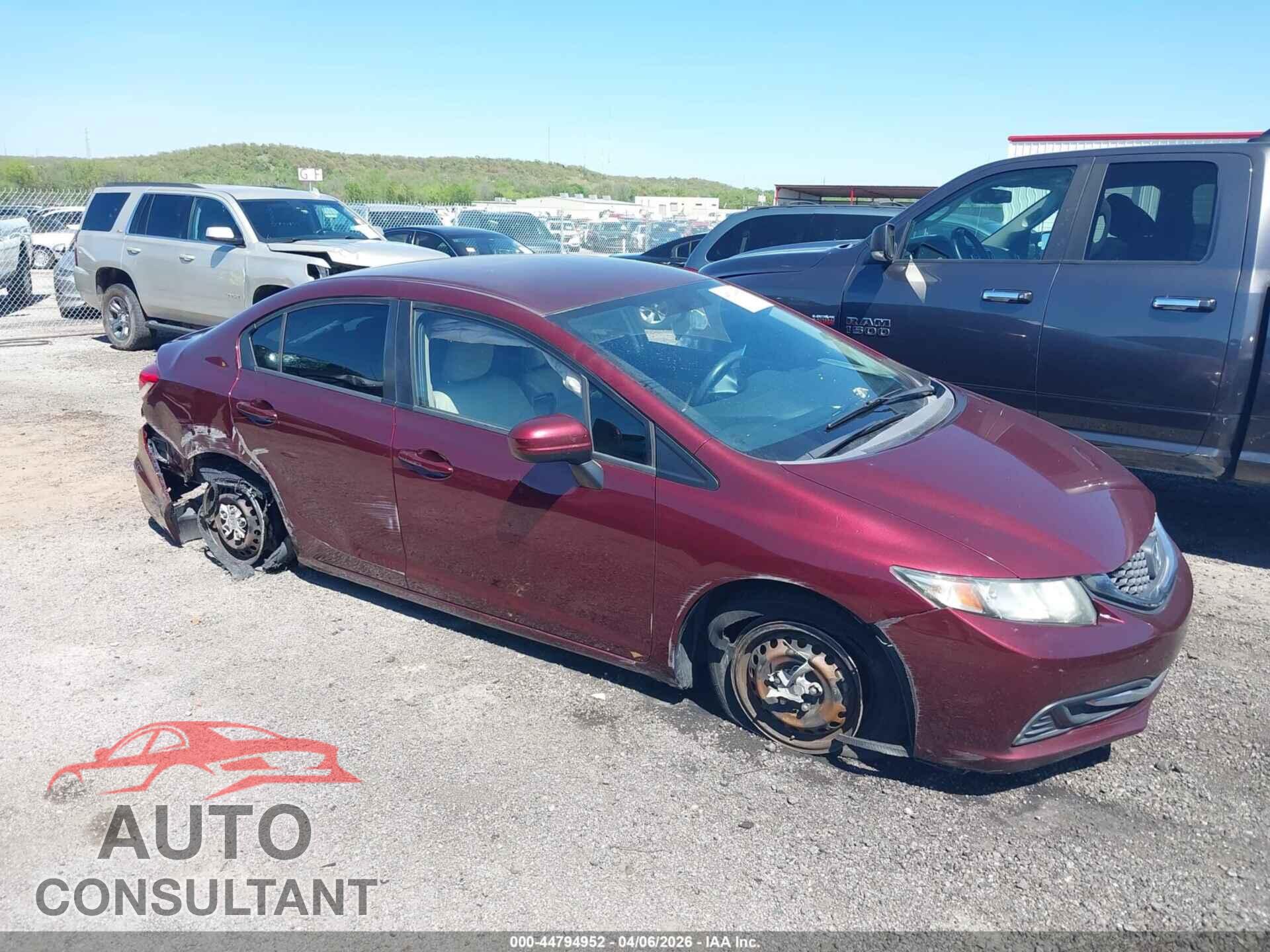 HONDA CIVIC 2015 - 19XFB2F59FE004339