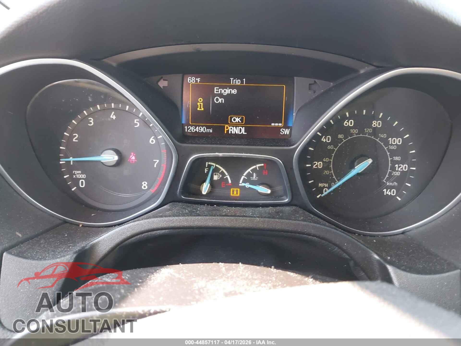 FORD FOCUS 2017 - 1FADP3K2XHL232814