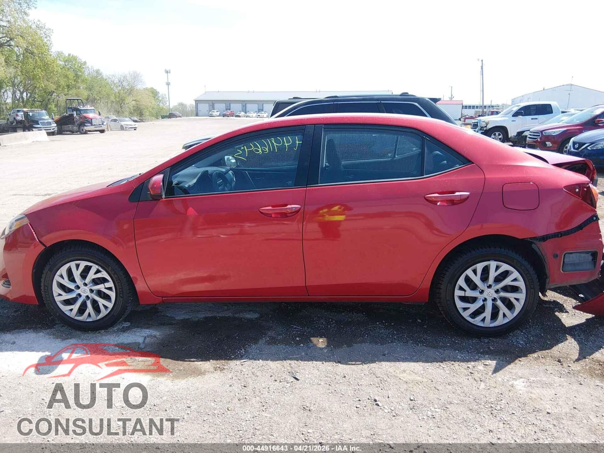 TOYOTA COROLLA 2017 - 5YFBURHEXHP581817