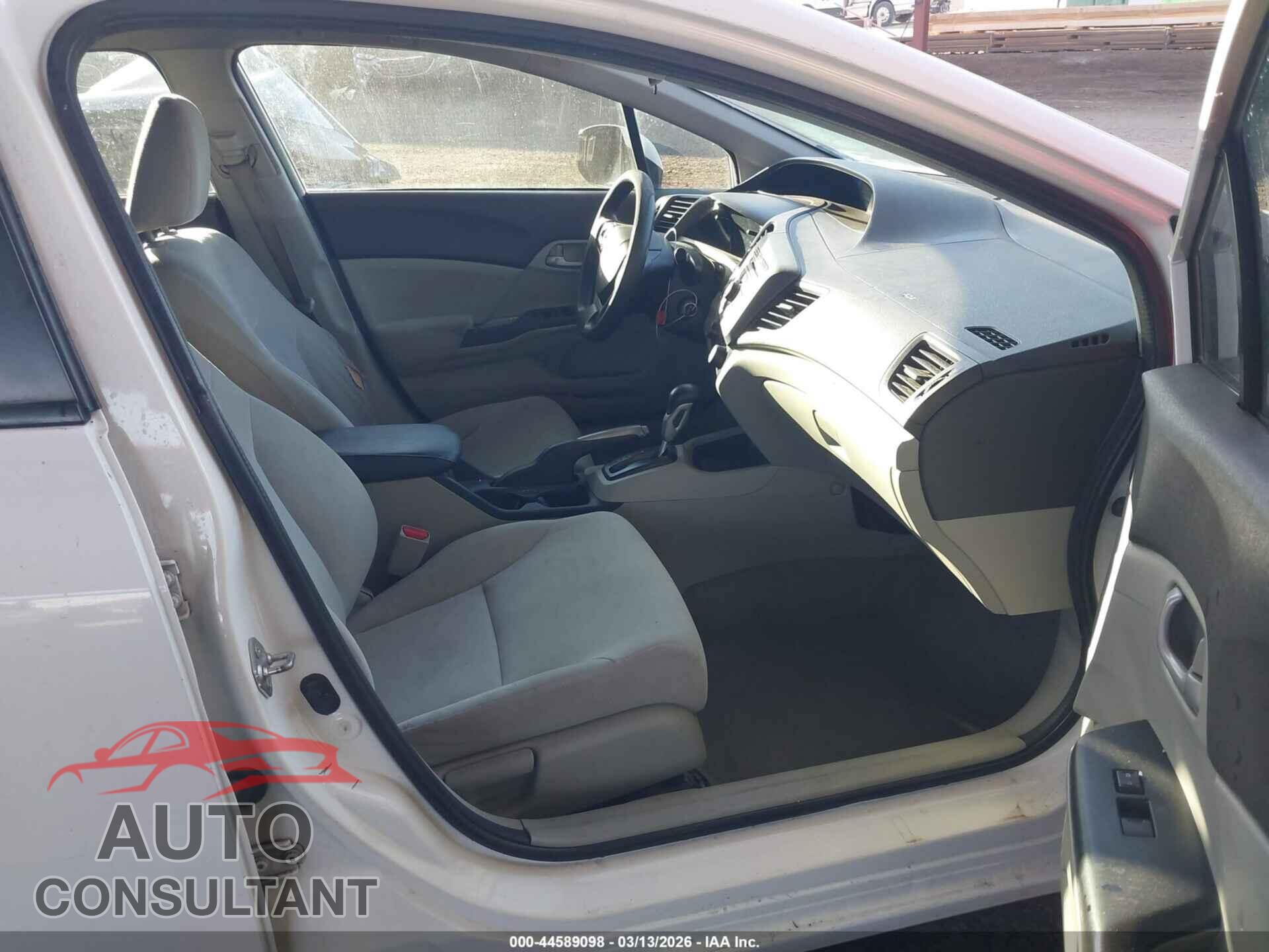 HONDA CIVIC 2012 - 2HGFB2F50CH563375