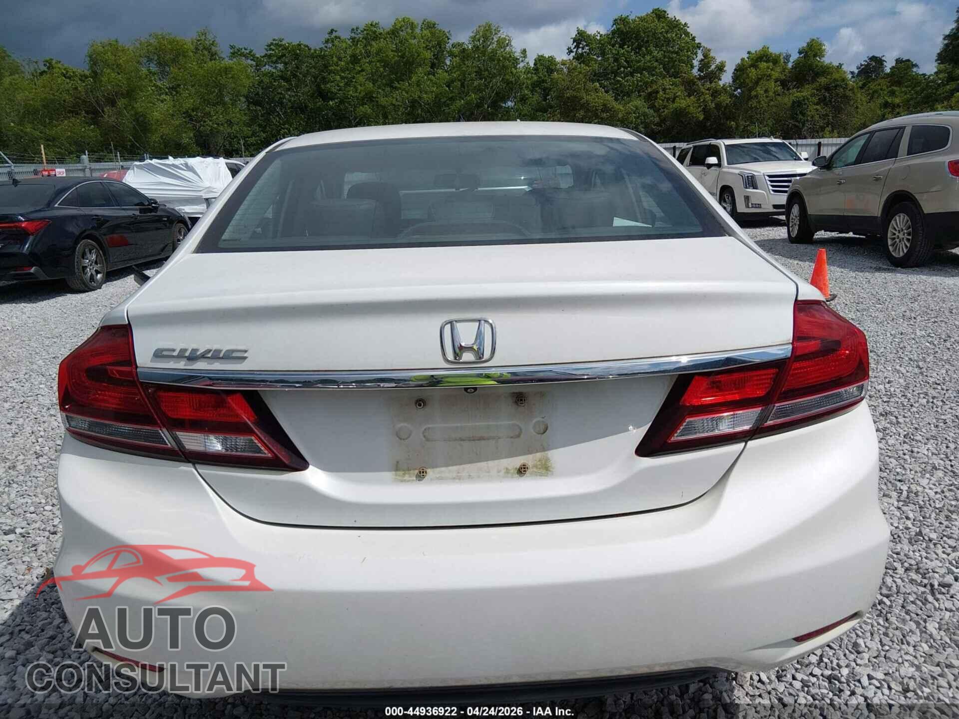HONDA CIVIC 2014 - 19XFB2F96EE022721