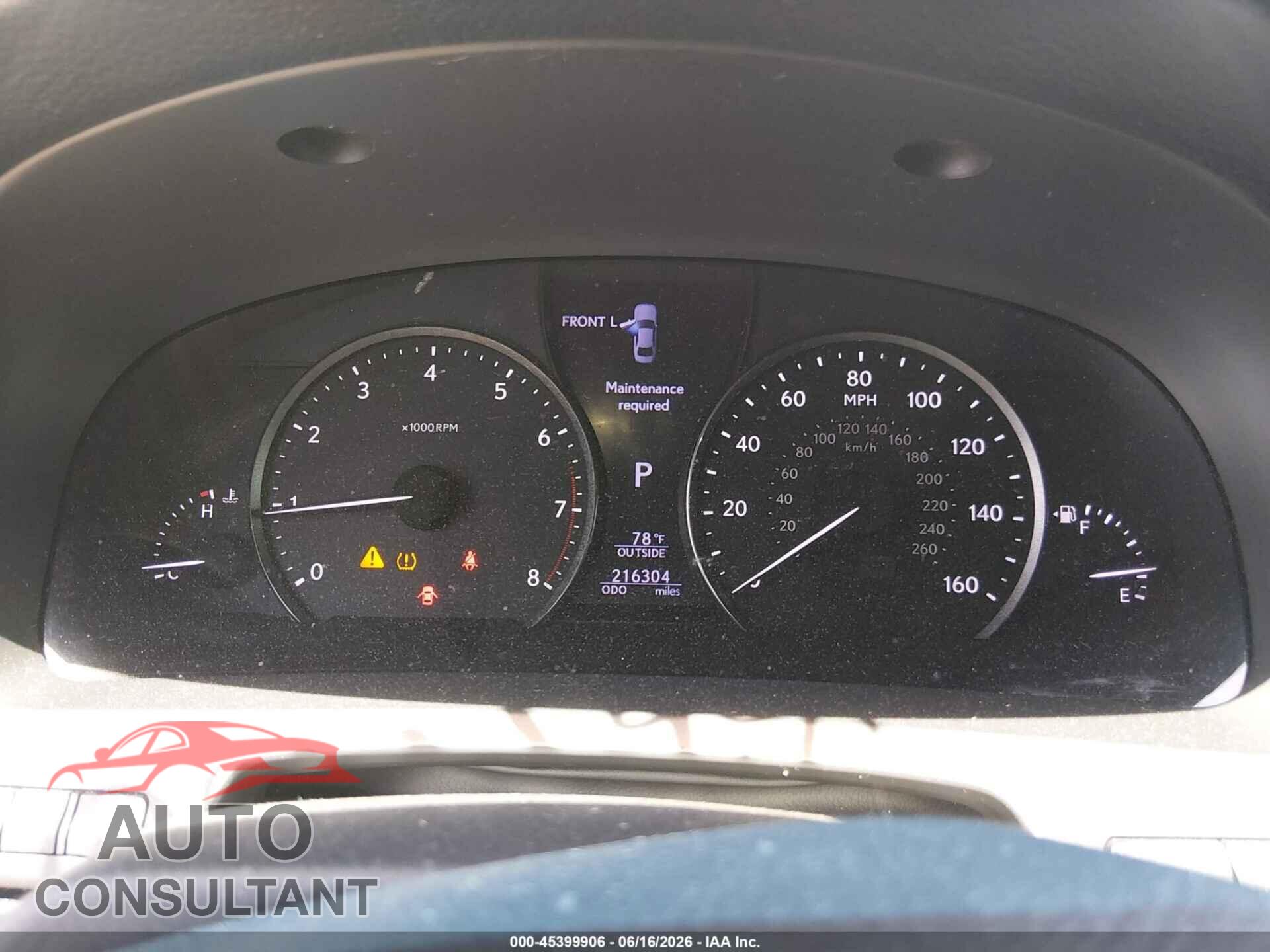 LEXUS LS 460 2013 - JTHBL5EF0D5118230
