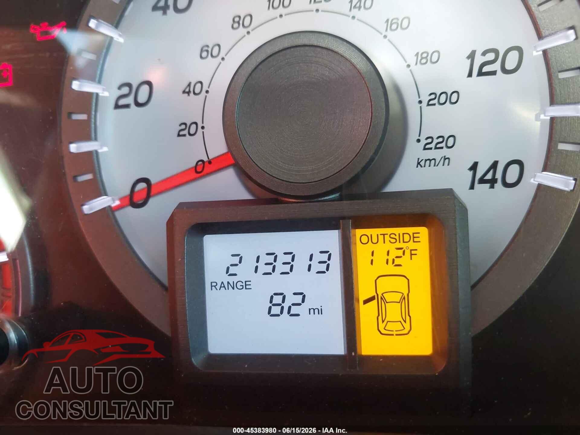 HONDA PILOT 2012 - 5FNYF3H74CB041242