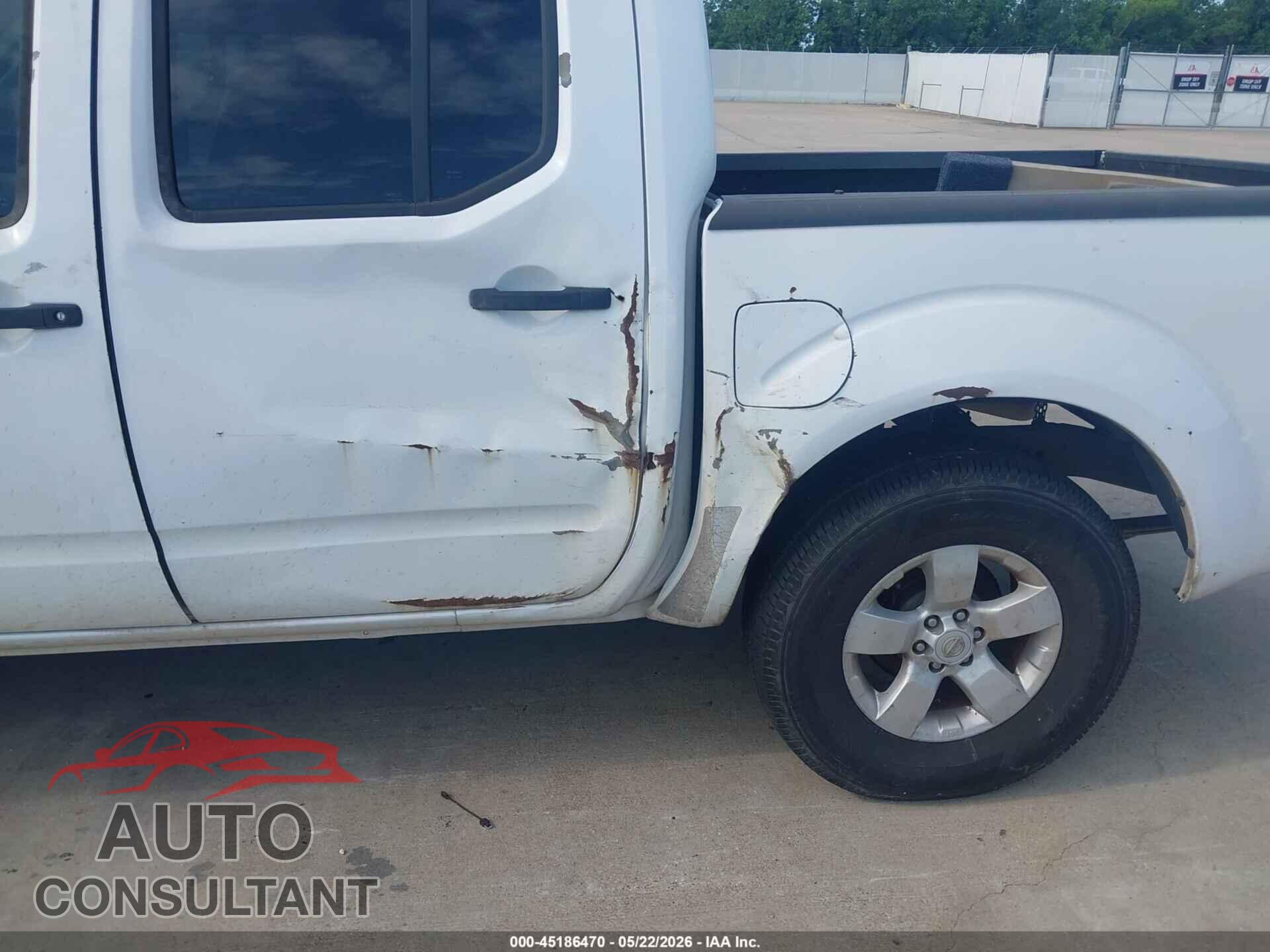NISSAN FRONTIER 2012 - 1N6AD0ER3CC429388