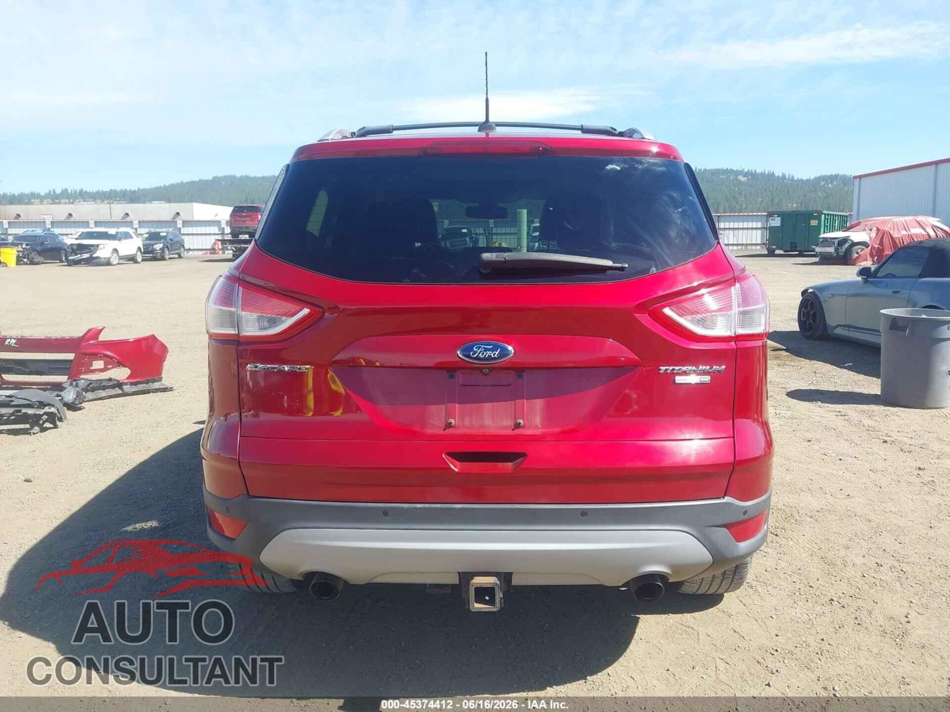 FORD ESCAPE 2013 - 1FMCU9J9XDUD55478