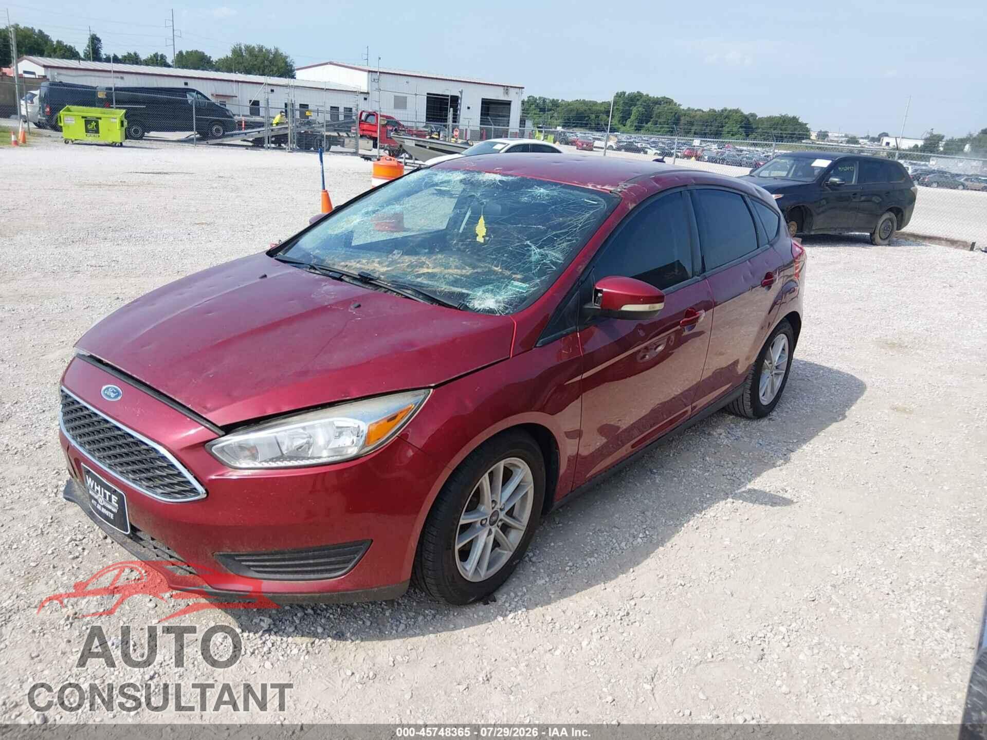 FORD FOCUS 2017 - 1FADP3K26HL347801