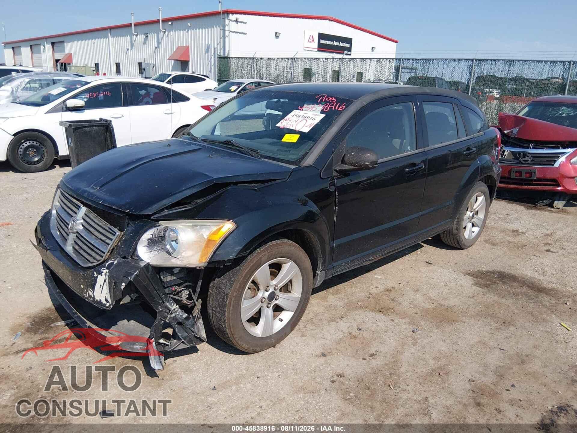 DODGE CALIBER 2012 - 1C3CDWDA1CD533676