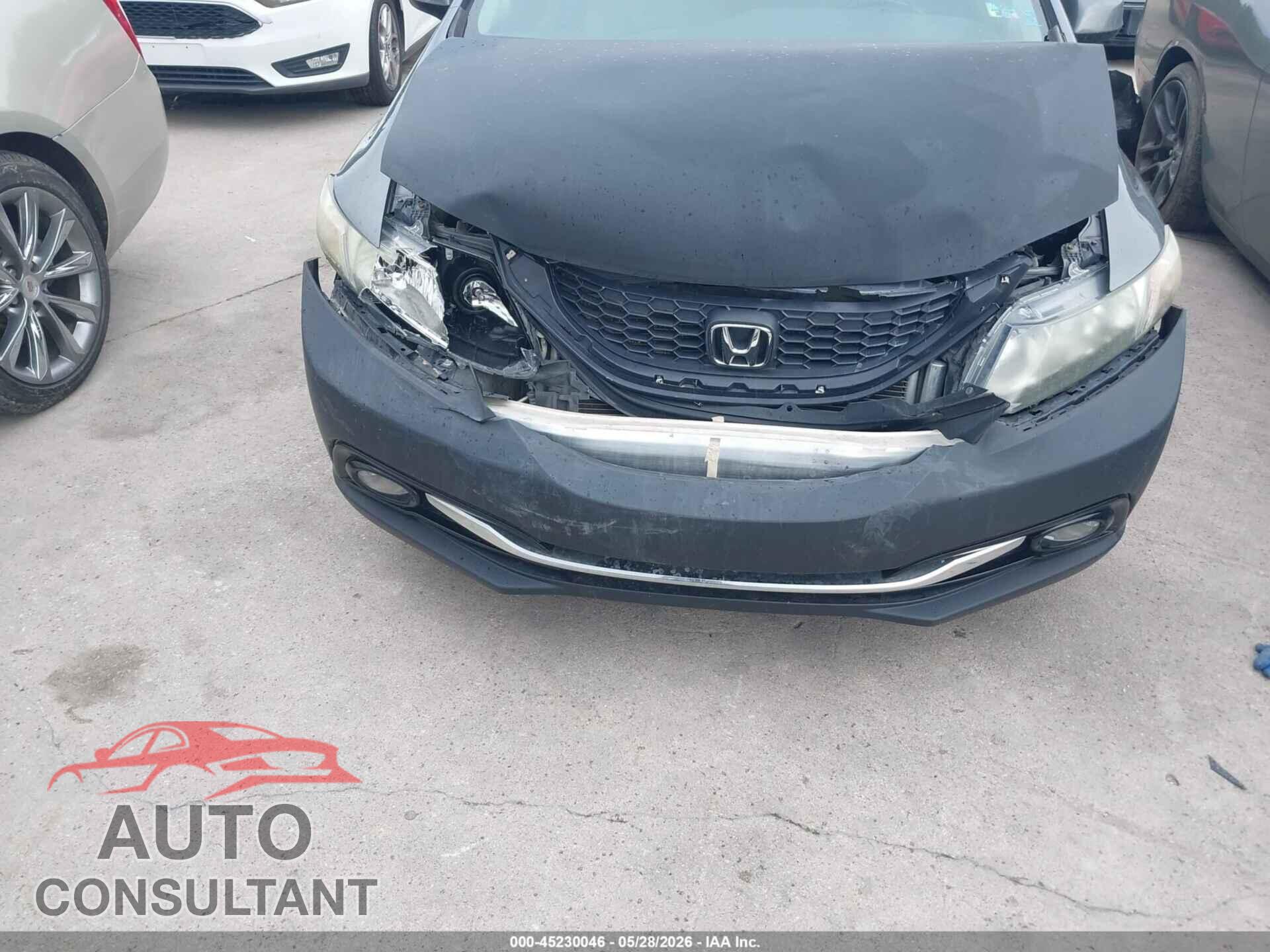 HONDA CIVIC 2013 - 19XFB2F97DE006977