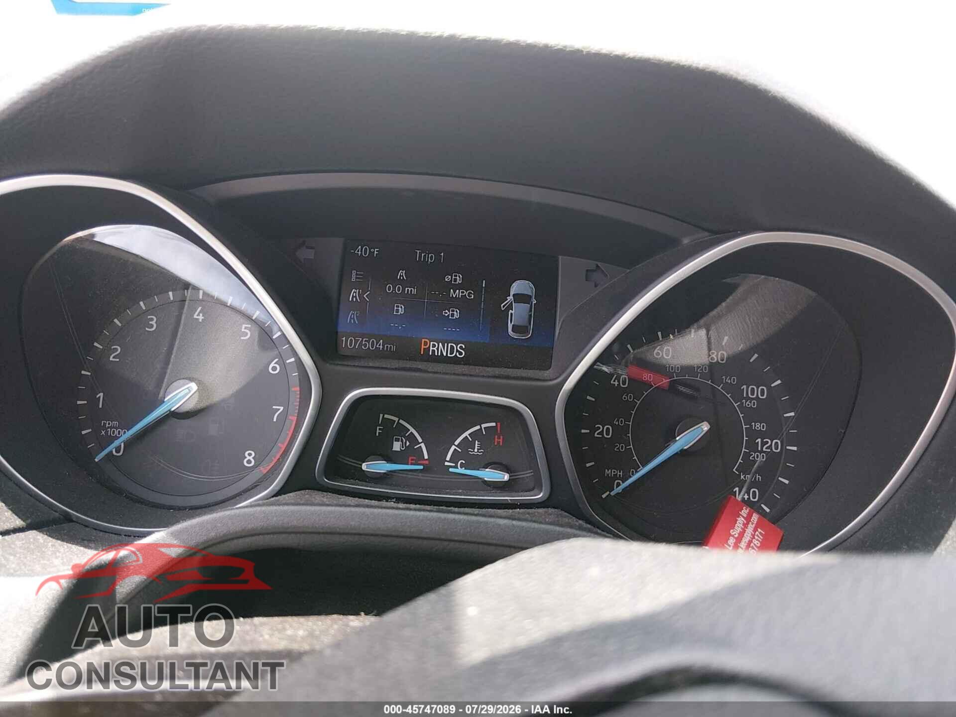 FORD FOCUS 2017 - 1FADP3M29HL232011