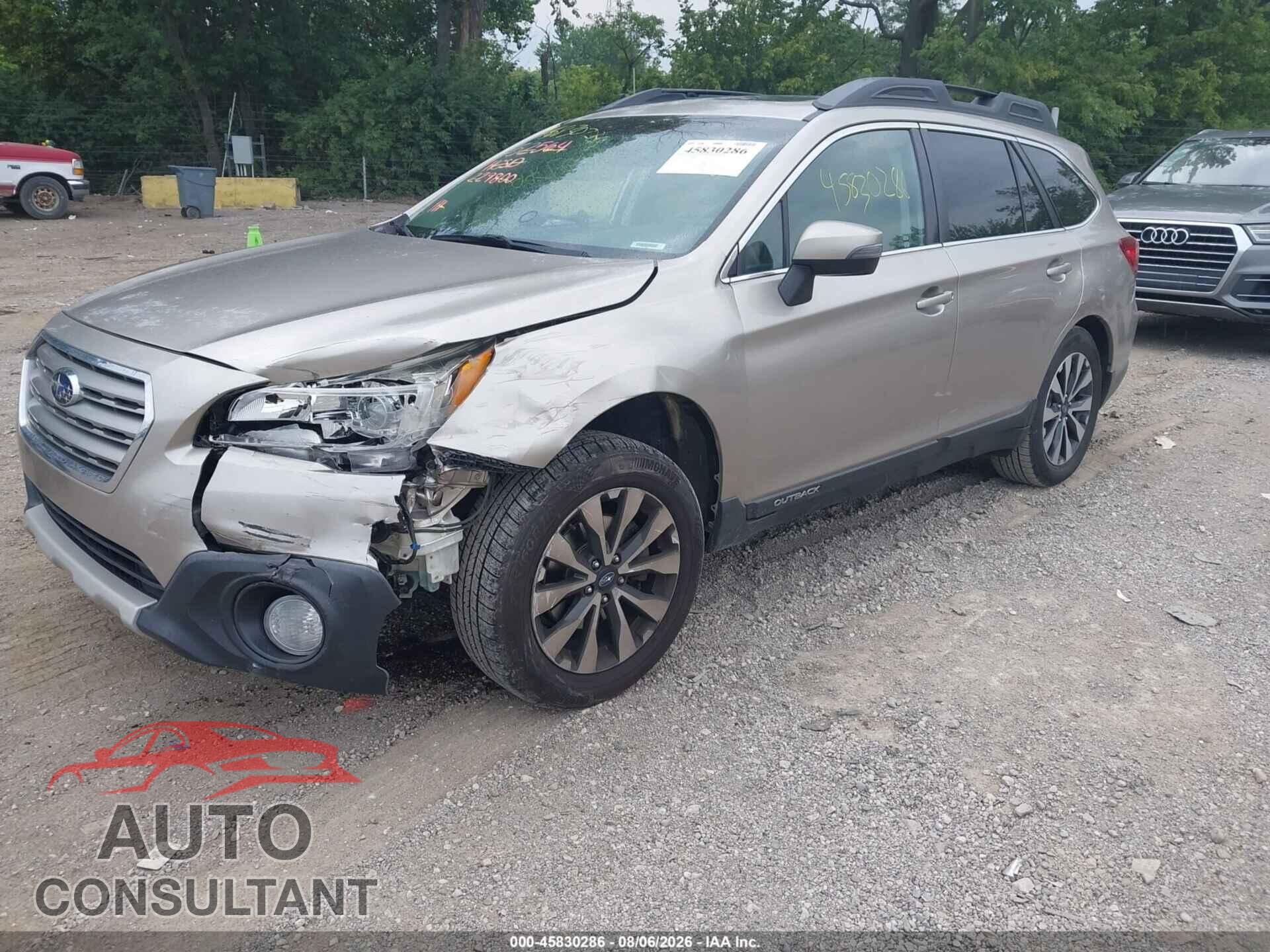 SUBARU OUTBACK 2015 - 4S4BSELC1F3229800