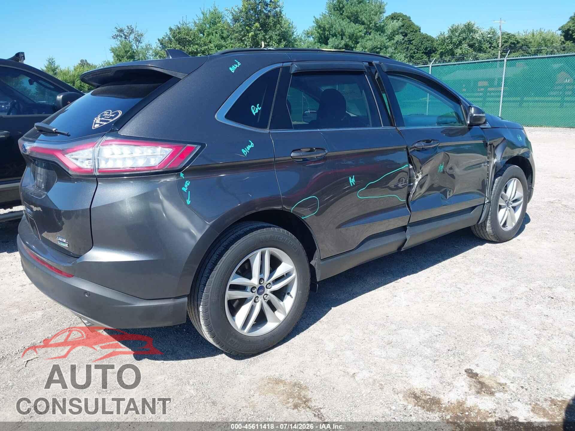FORD EDGE 2018 - 2FMPK3J90JBB62083