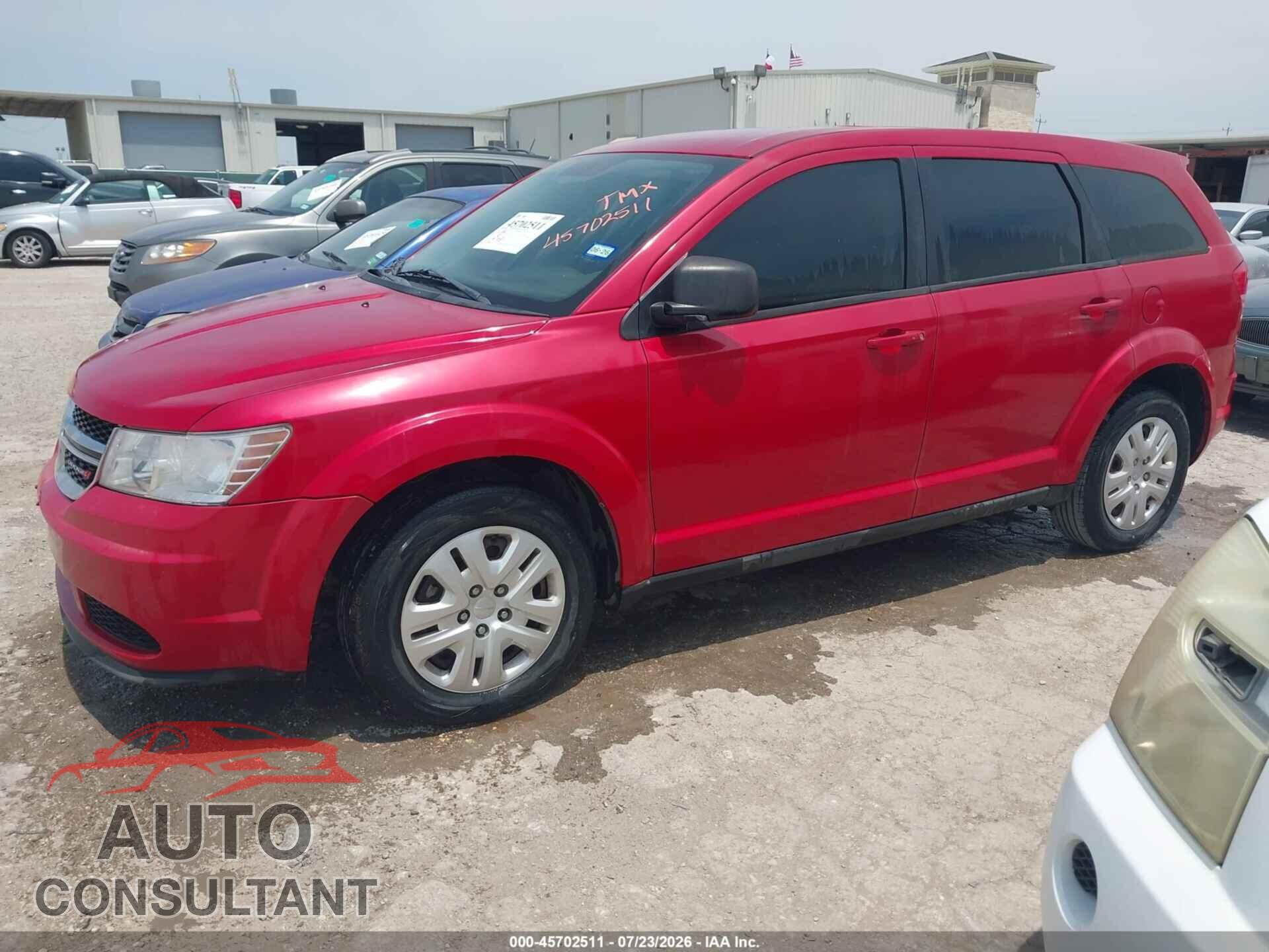 DODGE JOURNEY 2014 - 3C4PDCAB3ET181450