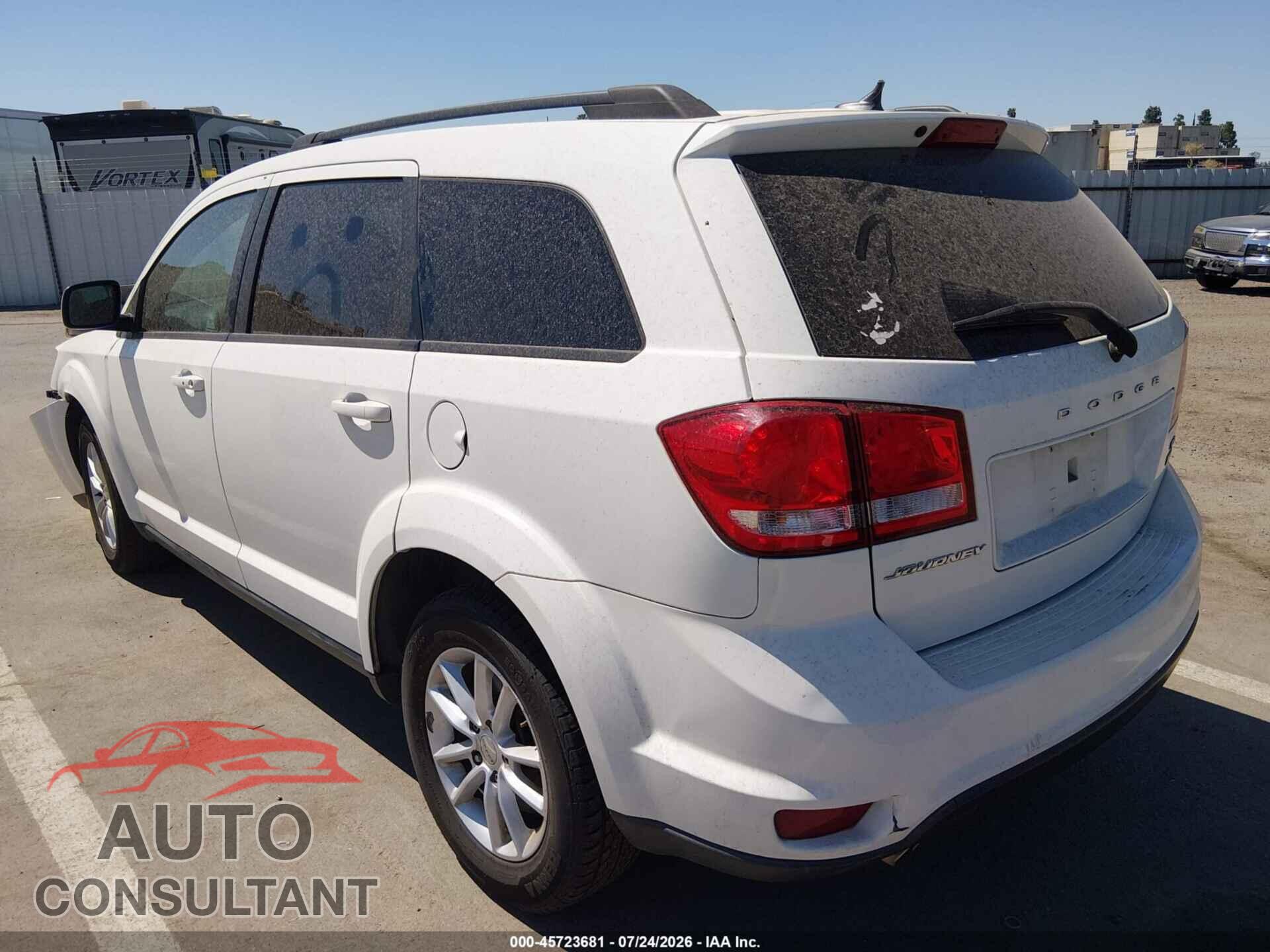 DODGE JOURNEY 2016 - 3C4PDCBG8GT228663