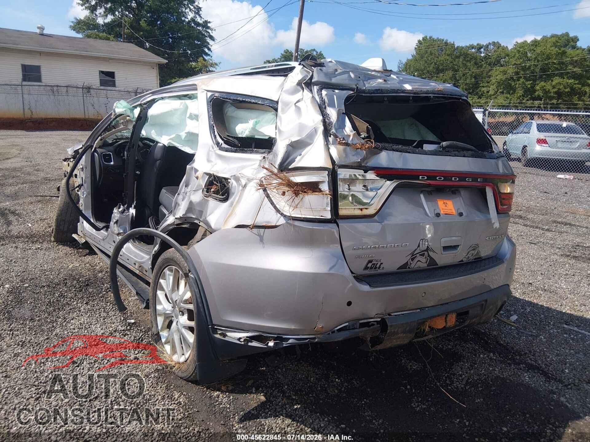 DODGE DURANGO 2014 - 1C4RDJEG0EC493417