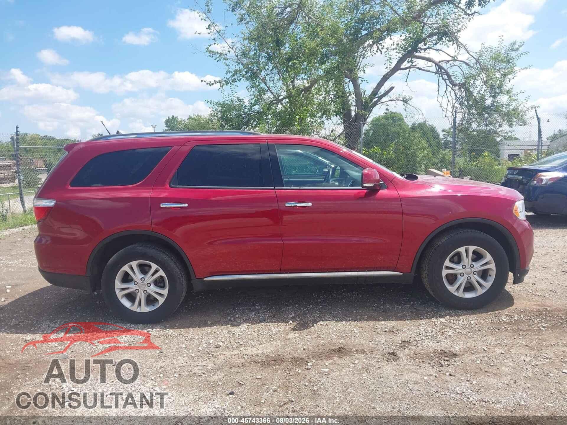 DODGE DURANGO 2013 - 1C4RDJDG0DC667938