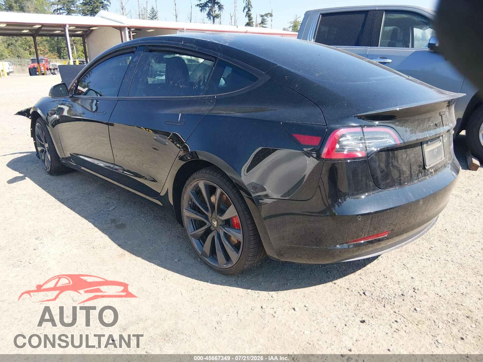 TESLA MODEL 3 2019 - 5YJ3E1EB4KF425675