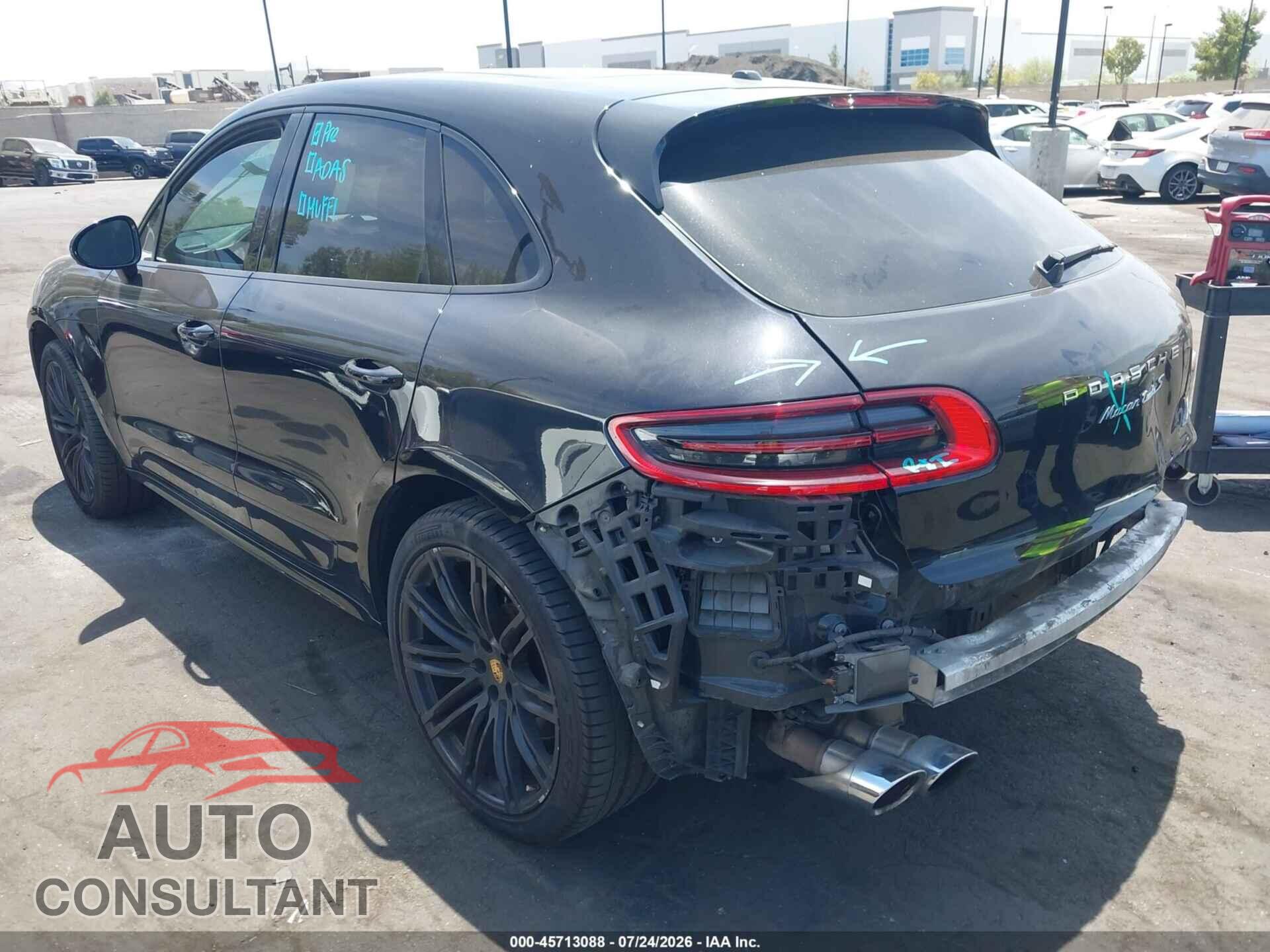 PORSCHE MACAN 2017 - WP1AF2A57HLB62063