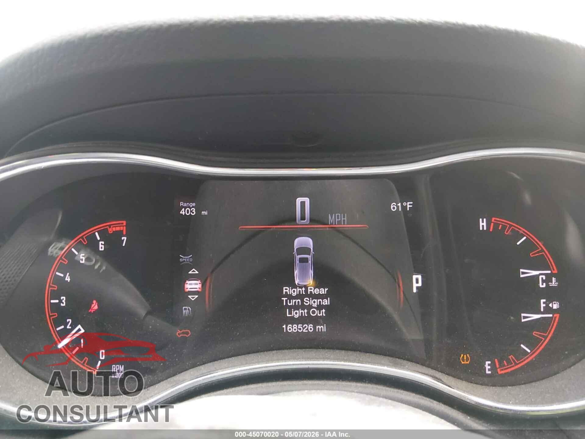 DODGE DURANGO 2017 - 1C4RDJDG4HC917798