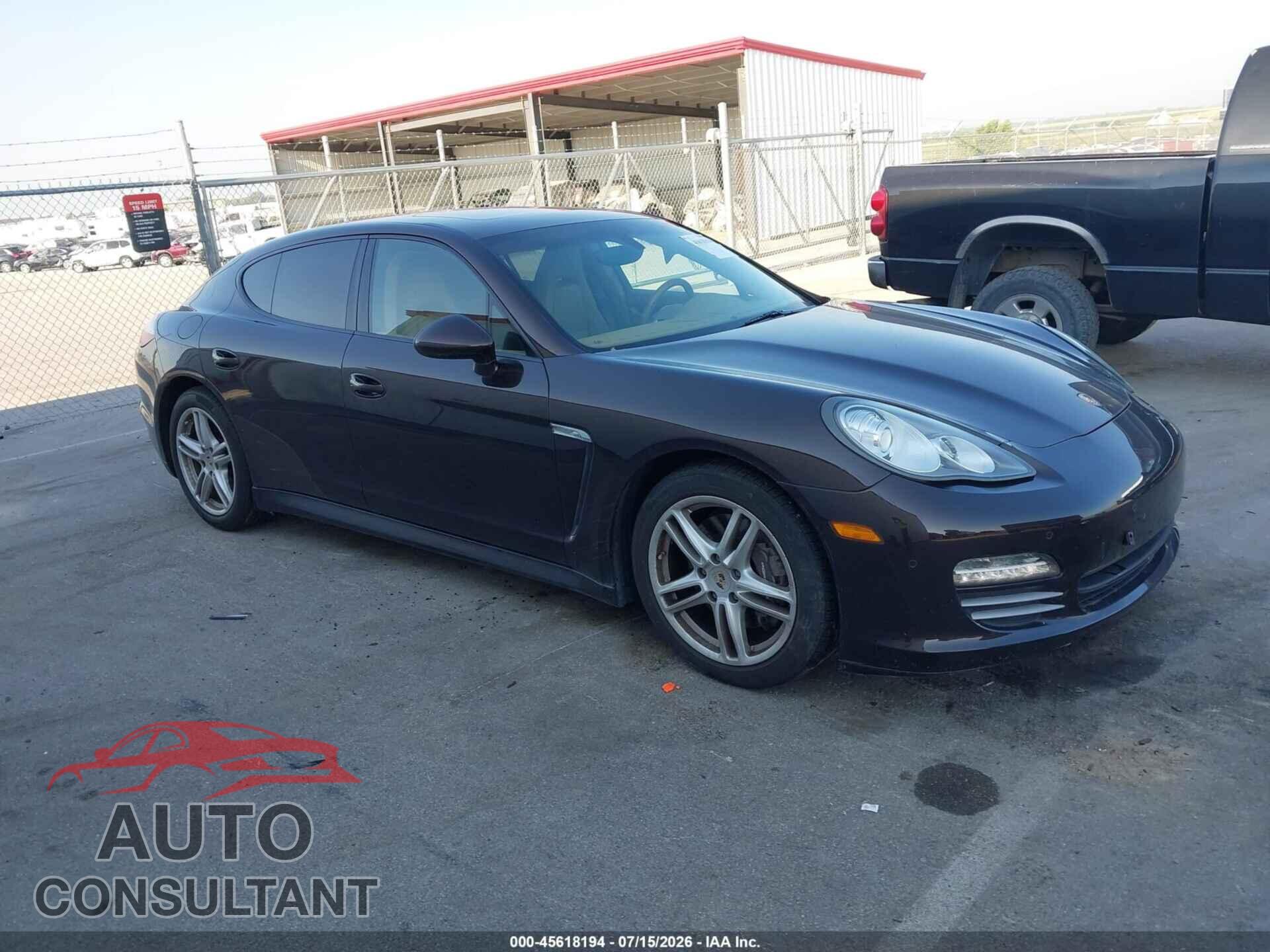 PORSCHE PANAMERA 2011 - WP0AA2A71BL011129