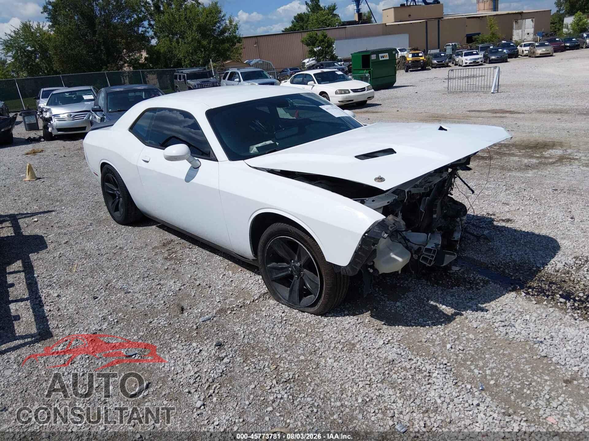 DODGE CHALLENGER 2017 - 2C3CDZAG8HH578134