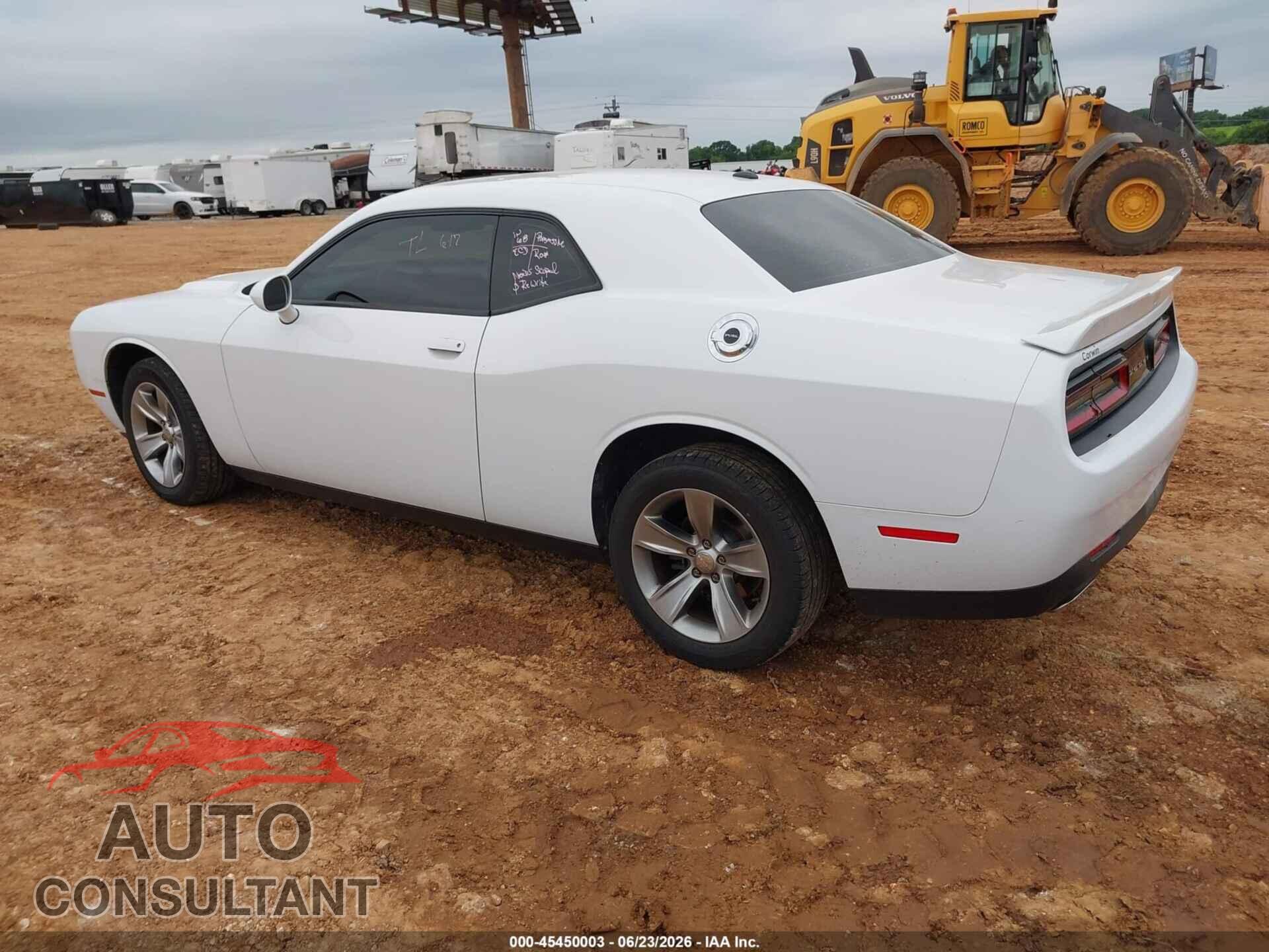 DODGE CHALLENGER 2019 - 2C3CDZAG7KH541468