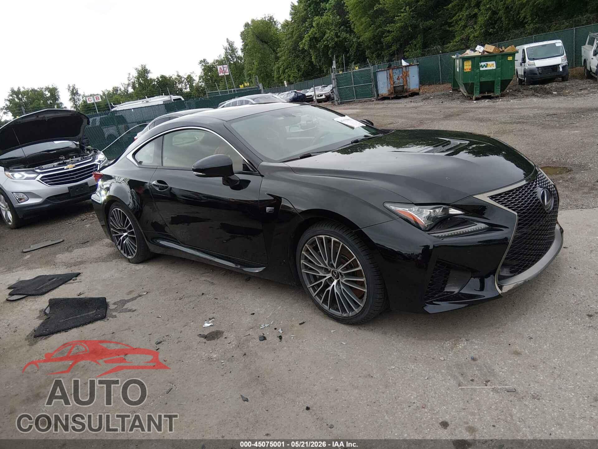 LEXUS RC-F 2015 - JTHHP5BC1F5000702
