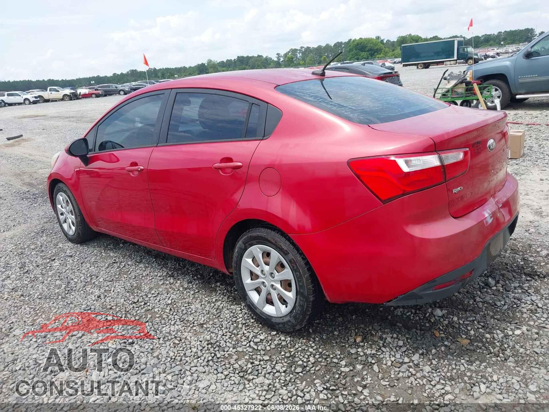 KIA RIO 2013 - KNADM4A37D6171625