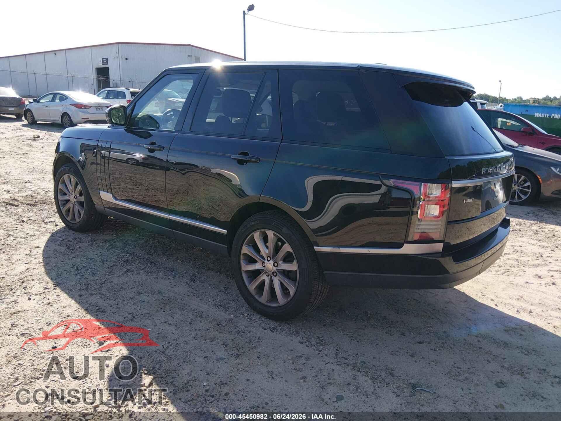 LAND ROVER RANGE ROVER 2015 - SALGS2VF6FA199469