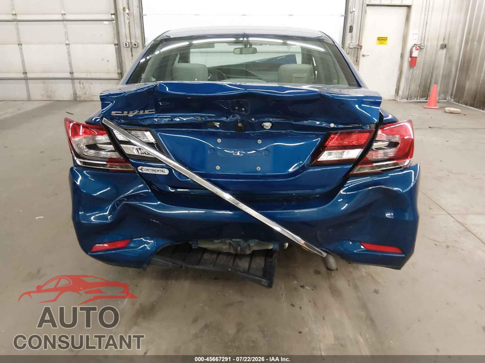 HONDA CIVIC 2014 - 19XFB2F54EE040194