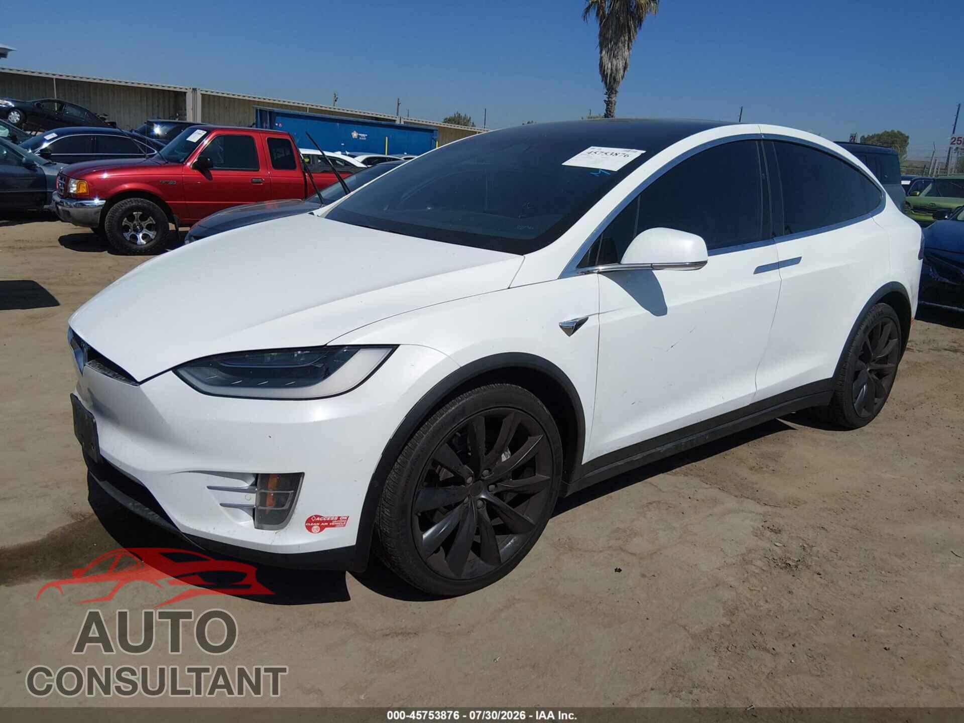 TESLA MODEL X 2017 - 5YJXCAE29HF047207