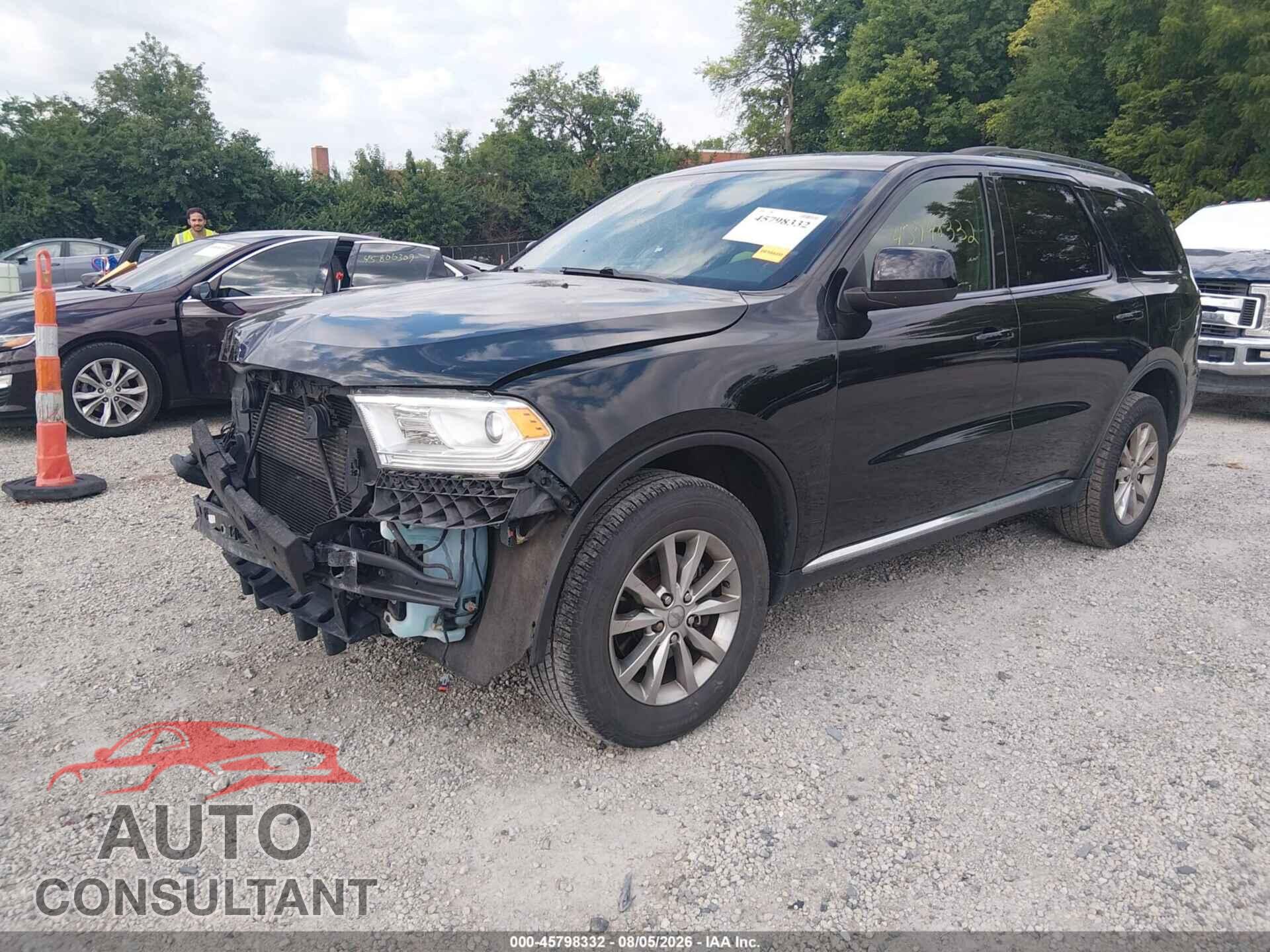 DODGE DURANGO 2017 - 1C4RDJAG9HC748642