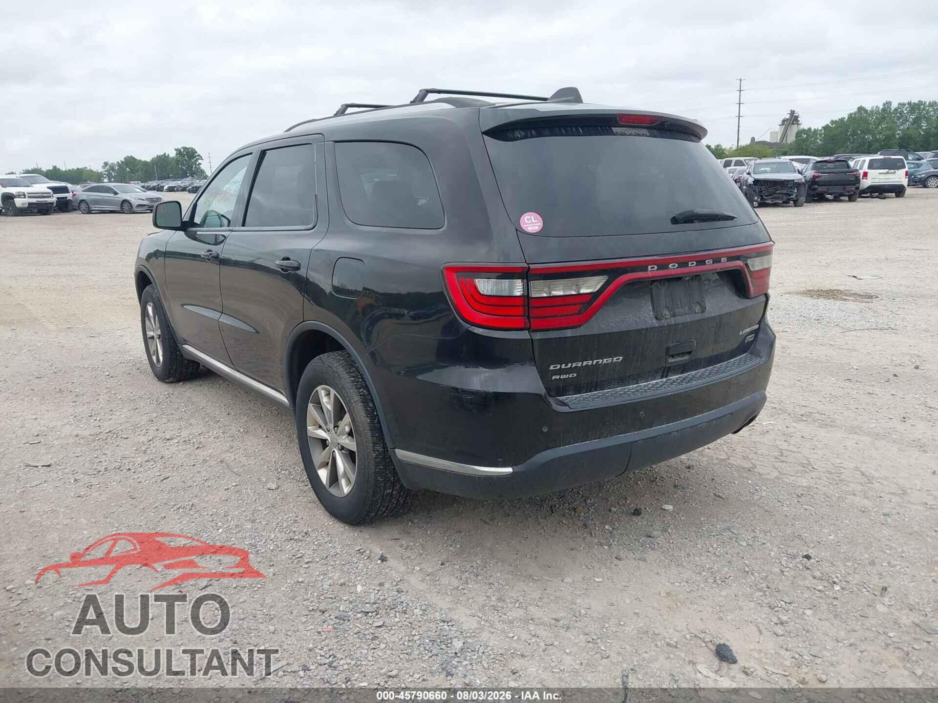 DODGE DURANGO 2014 - 1C4RDJDG3EC481747