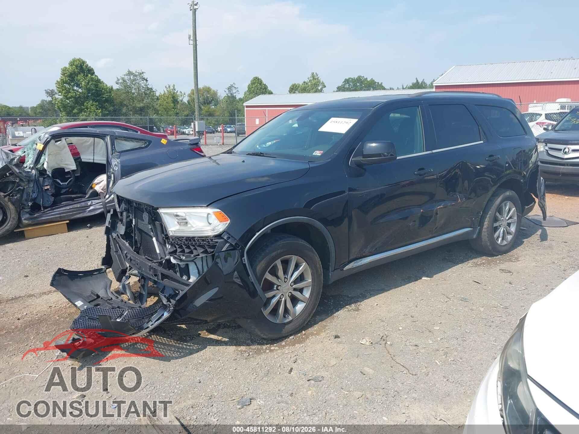 DODGE DURANGO 2017 - 1C4RDJAG9HC681184