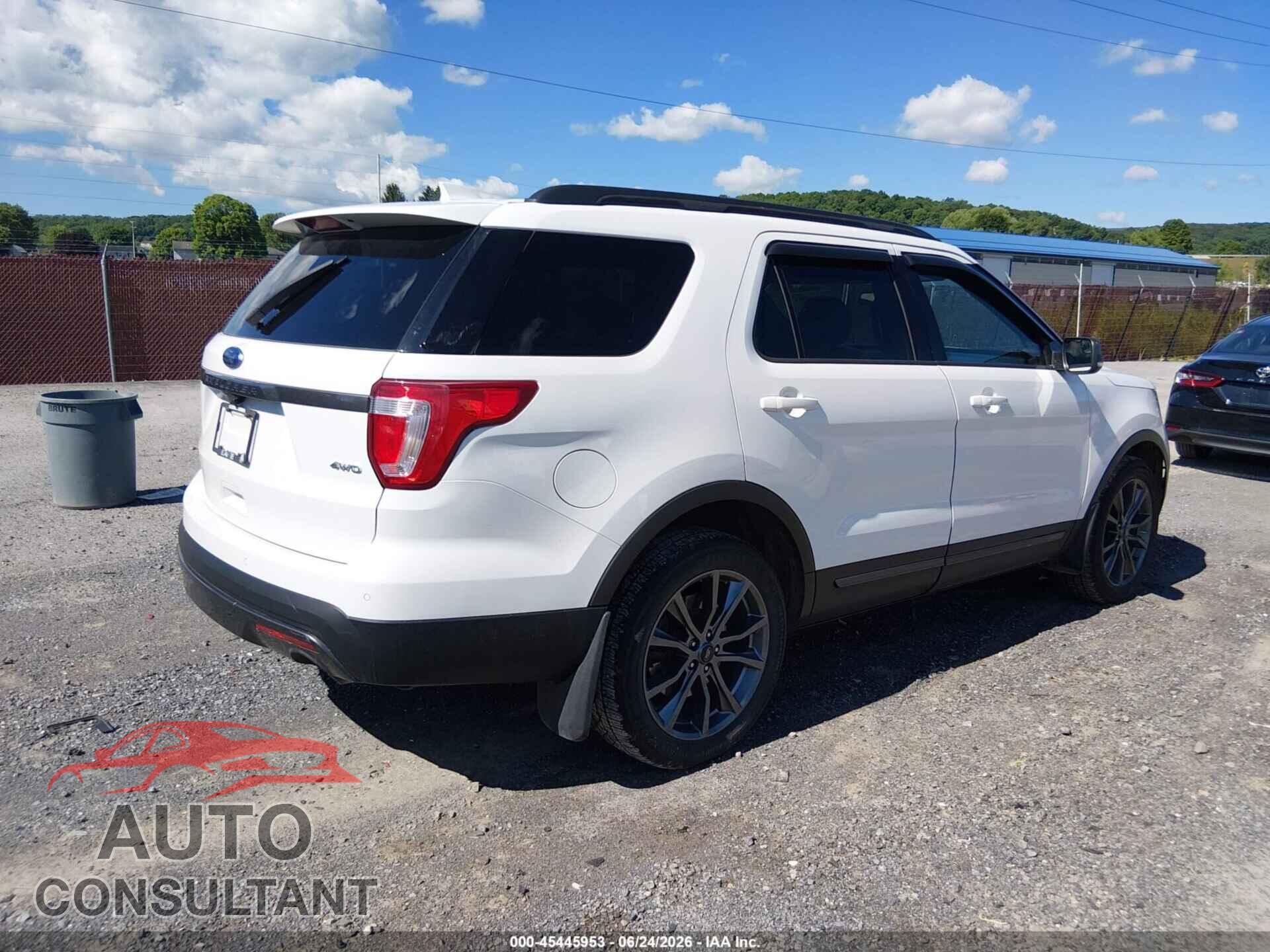 FORD EXPLORER 2017 - 1FM5K8D86HGD95248