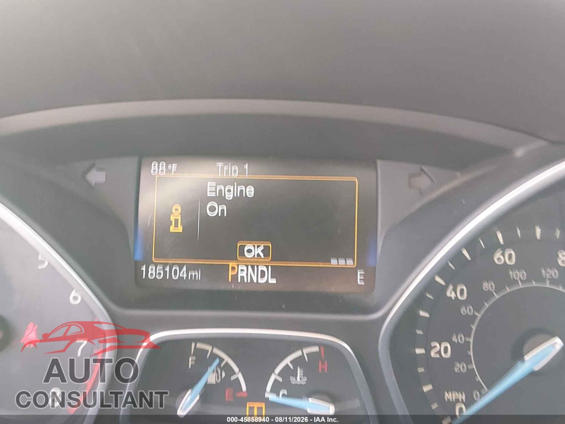 FORD FOCUS 2016 - 1FADP3F28GL337683