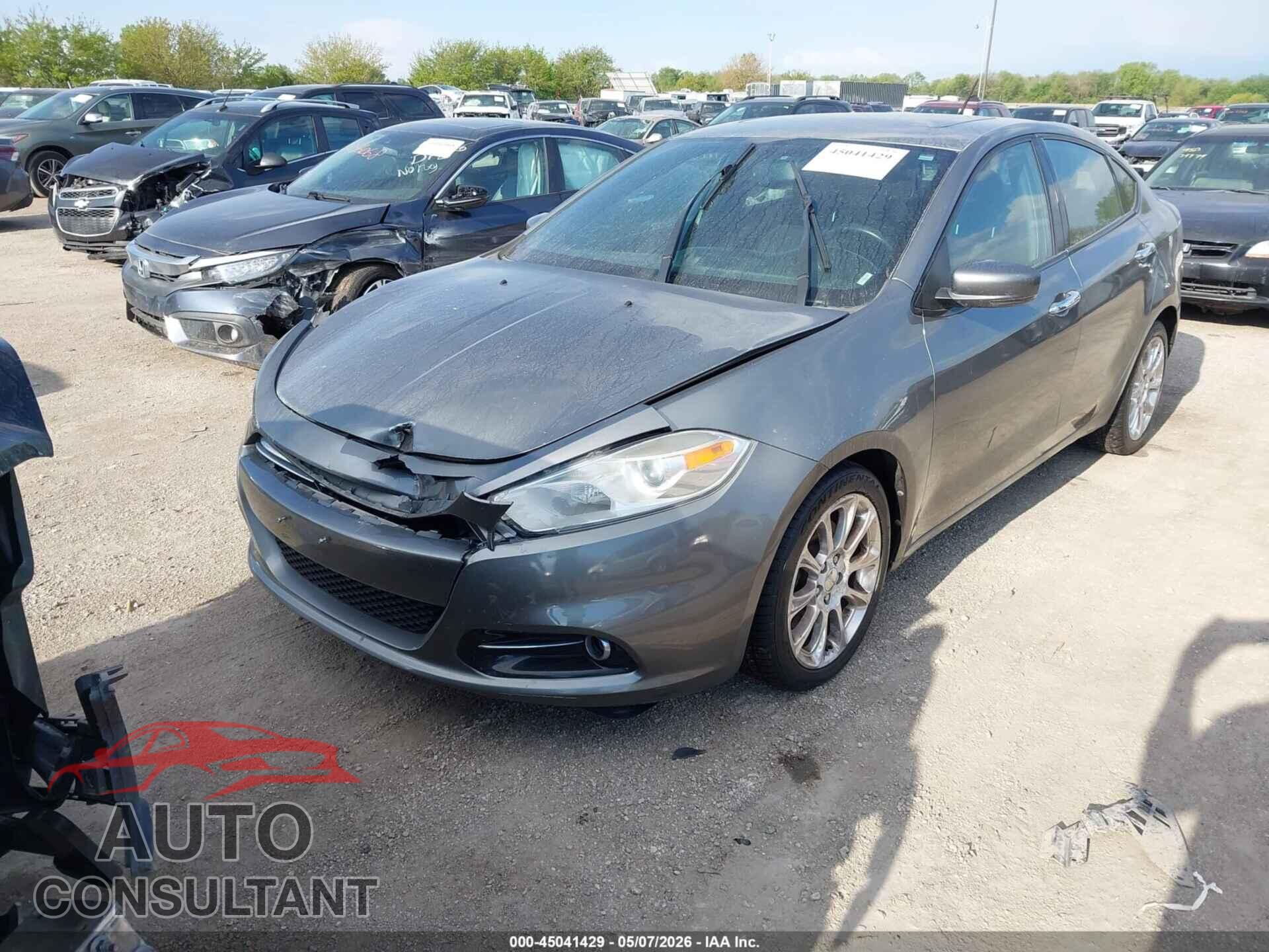 DODGE DART 2013 - 1C3CDFCA9DD710767