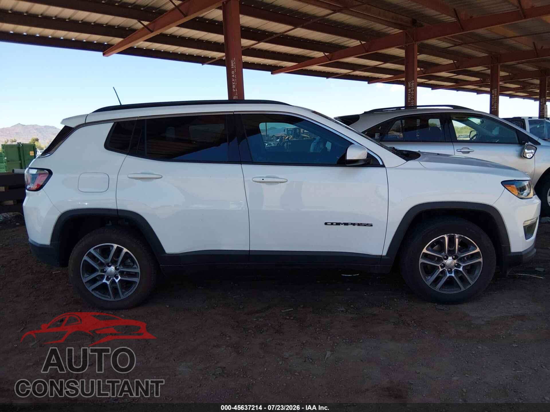 JEEP COMPASS 2017 - 3C4NJDBB0HT635372