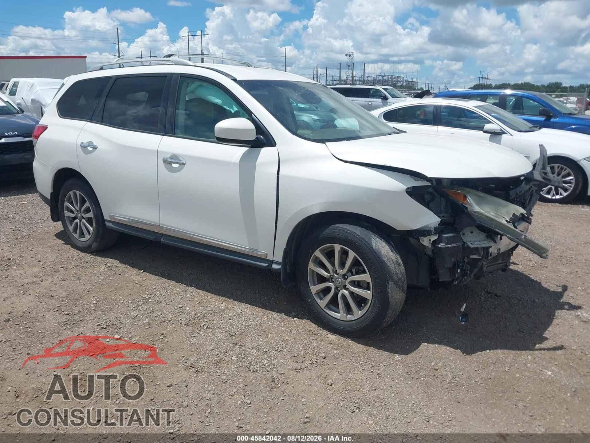 NISSAN PATHFINDER 2013 - 5N1AR2MN1DC686111