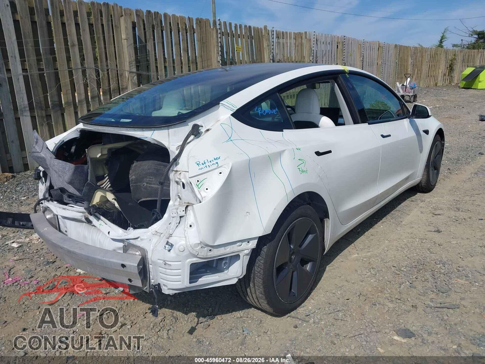 TESLA MODEL 3 2021 - 5YJ3E1EA1MF030072