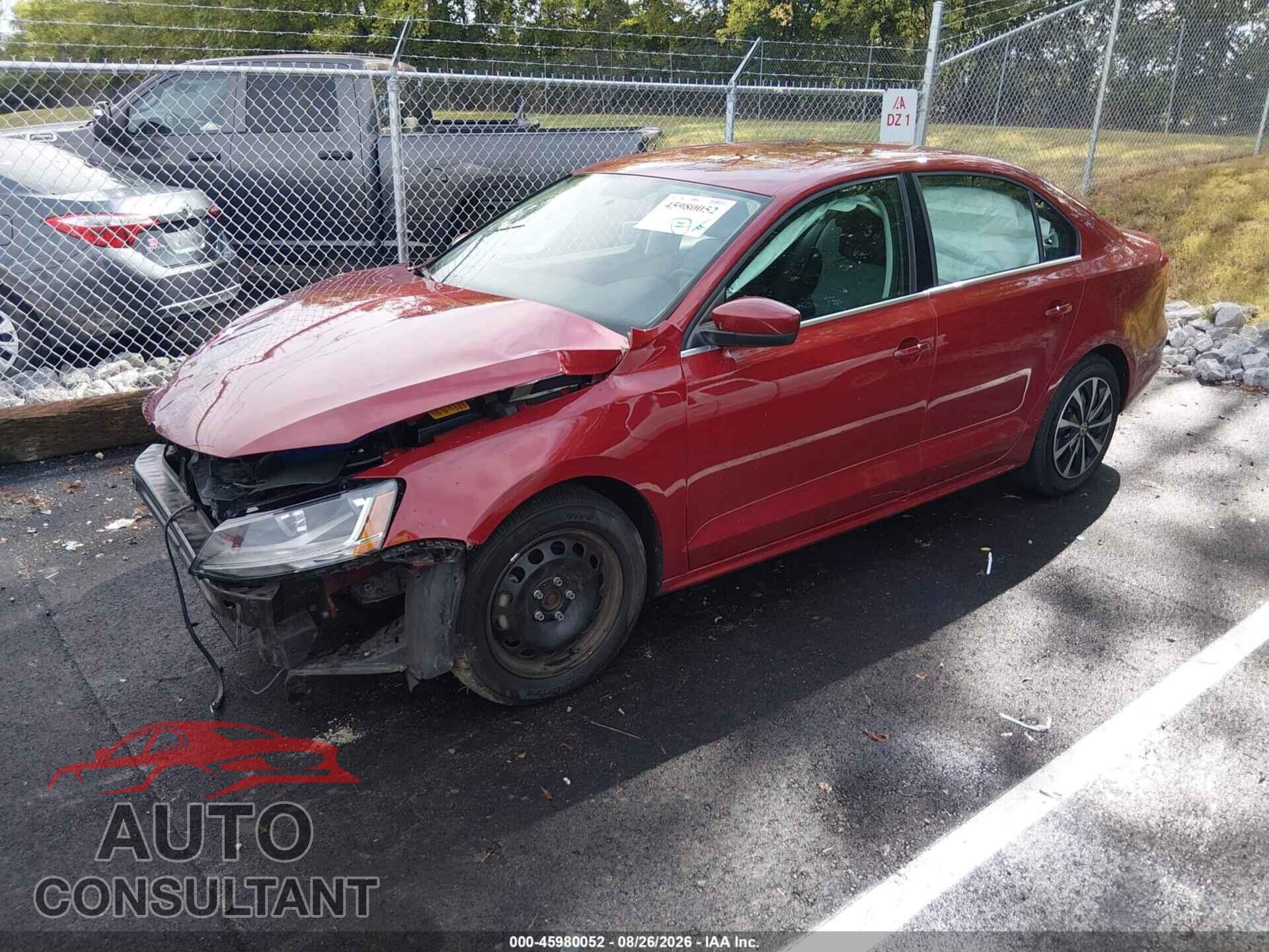VOLKSWAGEN JETTA 2017 - 3VW2B7AJ1HM245673