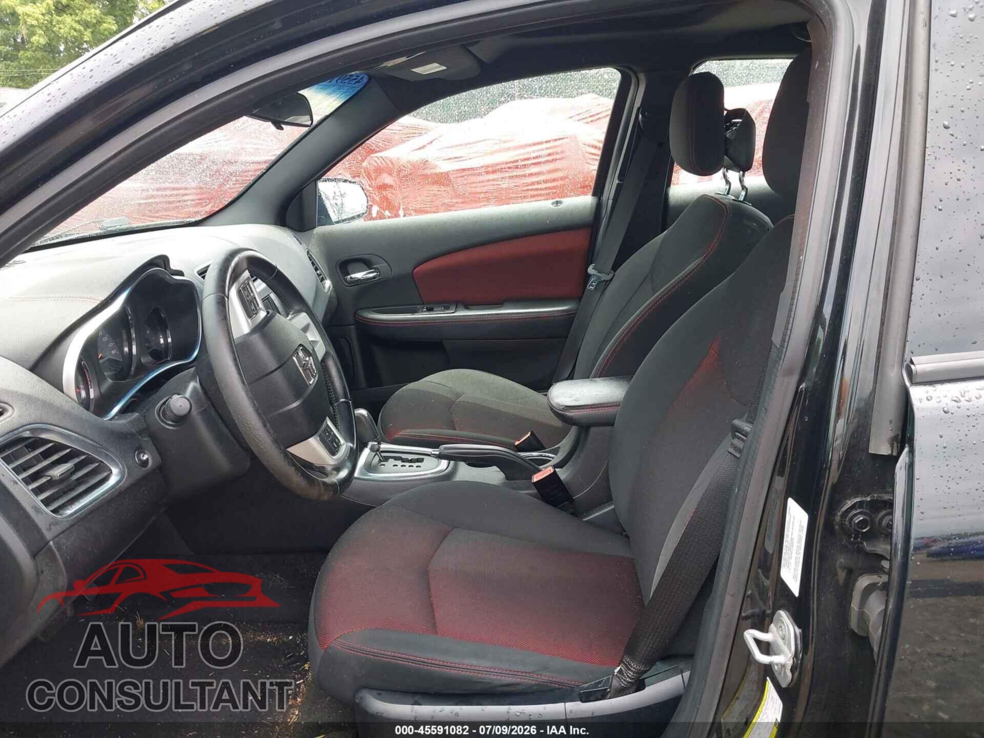 DODGE AVENGER 2012 - 1C3CDZEG3CN251991