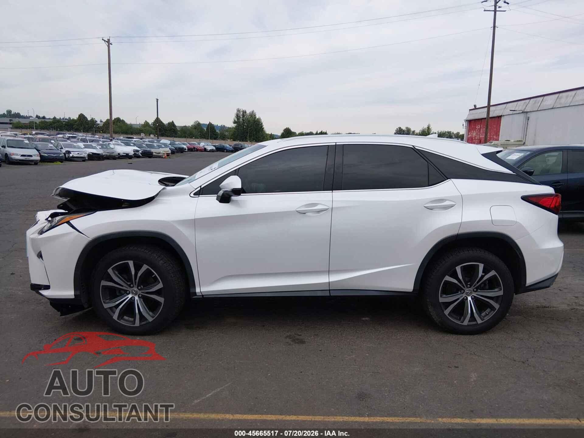 LEXUS RX 2017 - 2T2ZZMCA2HC059041