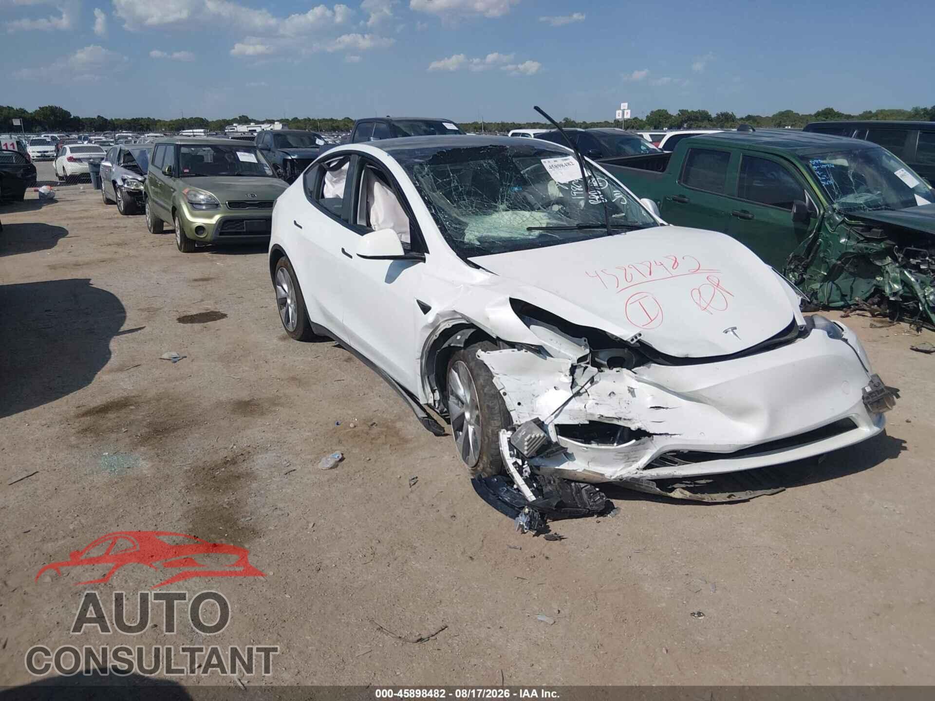 TESLA MODEL Y 2022 - 7SAYGDEE3NF365147