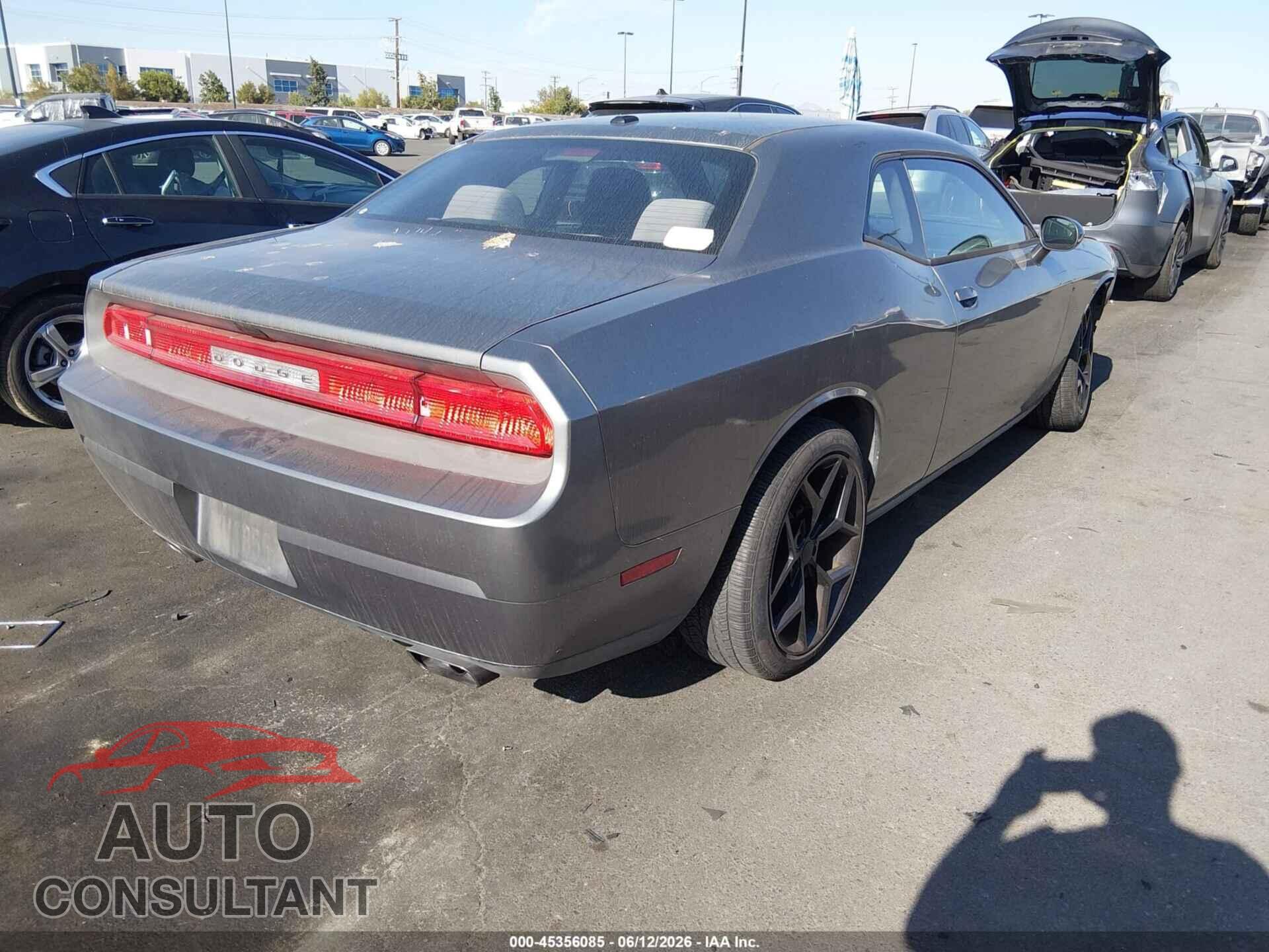 DODGE CHALLENGER 2012 - 2C3CDYAG5CH291207