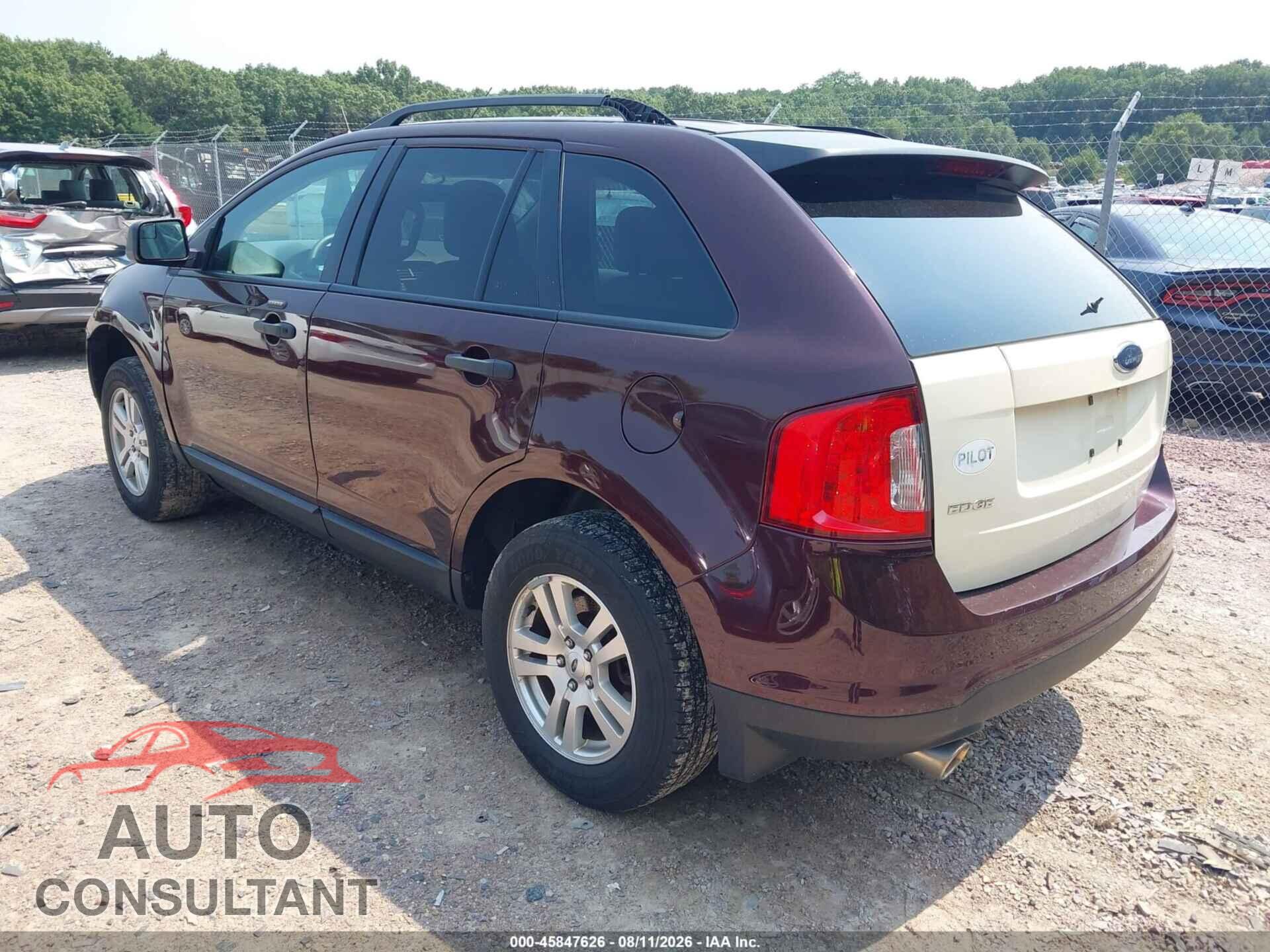 FORD EDGE 2011 - 2FMDK3GC9BBA69411