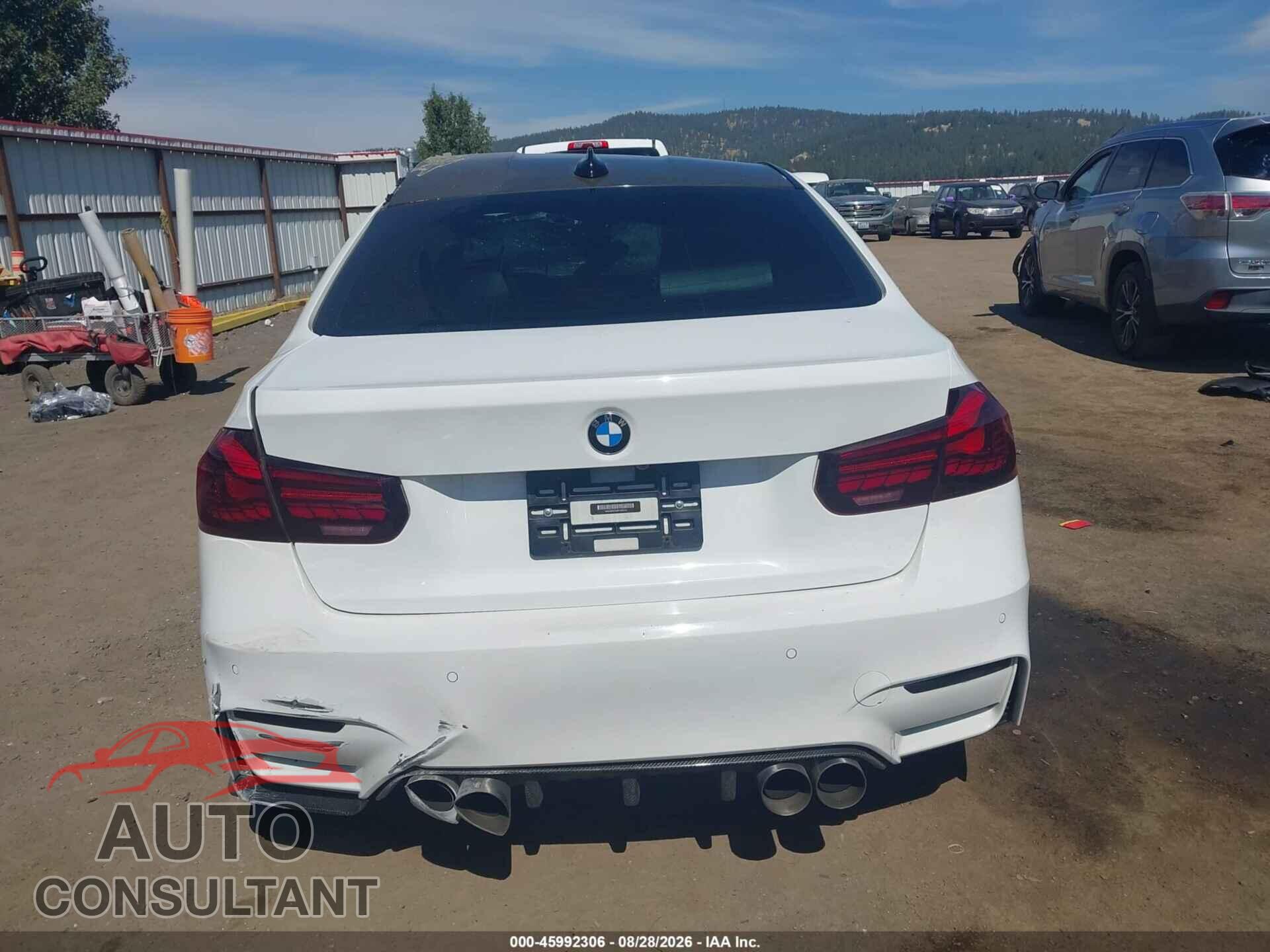 BMW M3 2016 - WBS8M9C59G5D31249