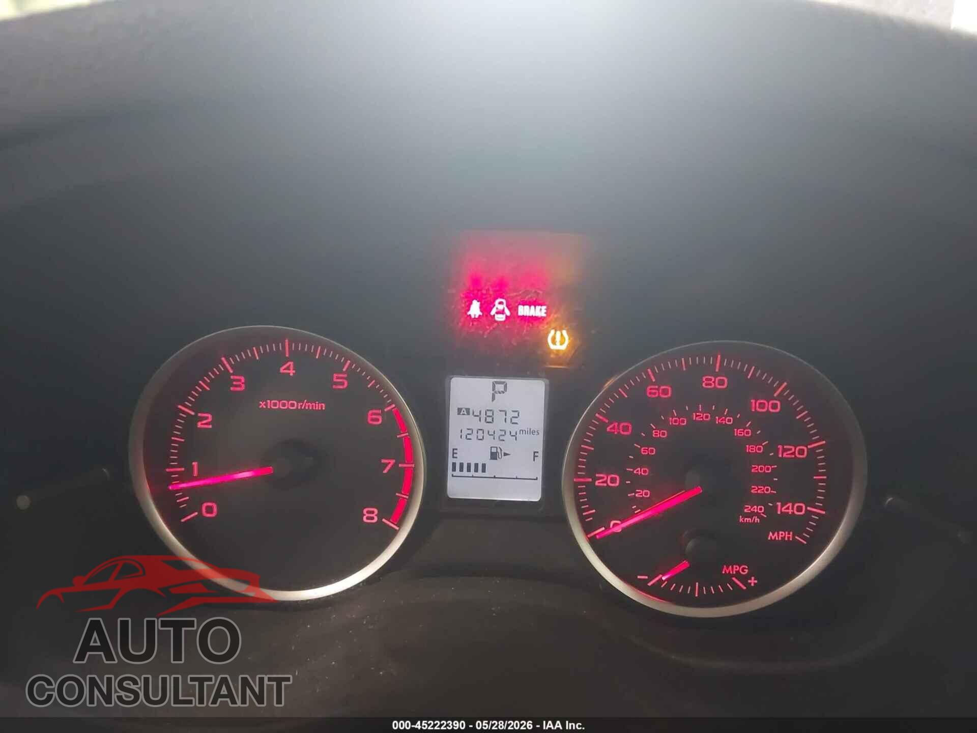 SUBARU FORESTER 2014 - JF2SJAAC5EH427656