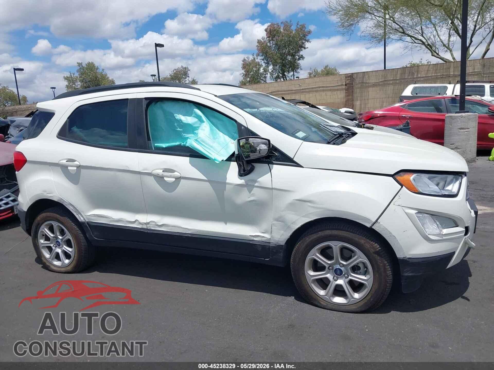 FORD ECOSPORT 2021 - MAJ3S2GE8MC444094