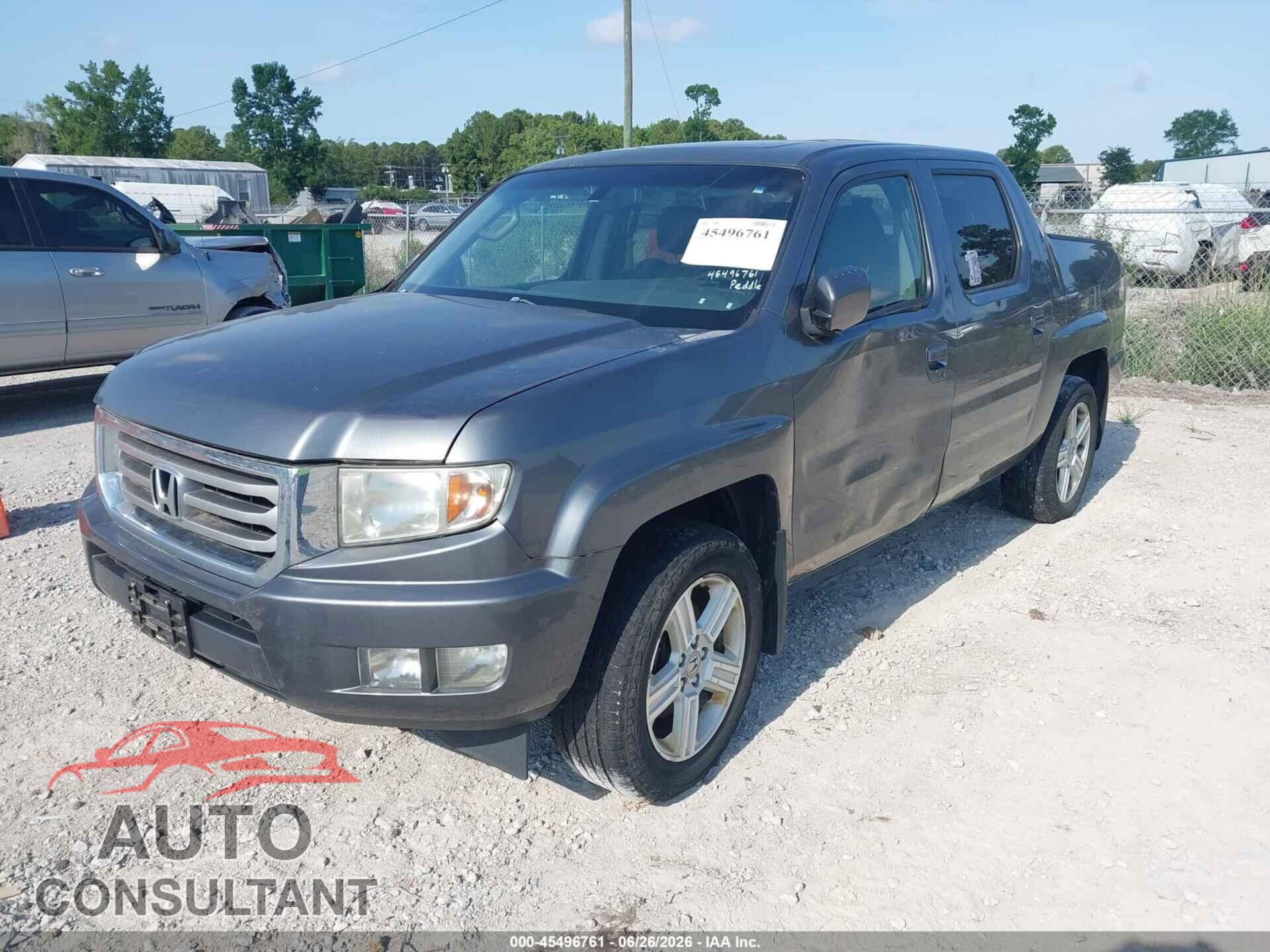 HONDA RIDGELINE 2012 - 5FPYK1F52CB451188